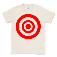 Natural bullseye target Classic Tee - linhVisuals