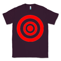 Plum bullseye target Classic Tee - linhVisuals