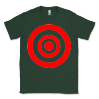 Sports Green bullseye target Classic Tee - linhVisuals