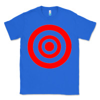 True Royal bullseye target Classic Tee - linhVisuals