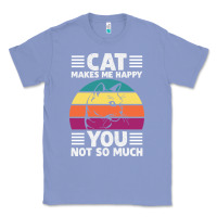 Colony Blue Funny Cat Lover Sarcastic Cat Memes Classic Tee - linhVisuals