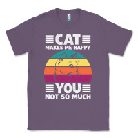 Lavender Funny Cat Lover Sarcastic Cat Memes Classic Tee - linhVisuals