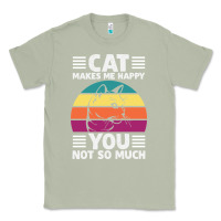 Matcha Funny Cat Lover Sarcastic Cat Memes Classic Tee - linhVisuals