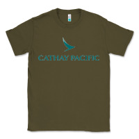 Army Green cathay pacific essential Classic Tee - linhVisuals