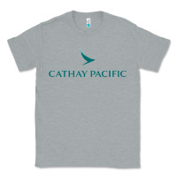 Heather Grey cathay pacific essential Classic Tee - linhVisuals