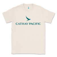 Natural cathay pacific essential Classic Tee - linhVisuals