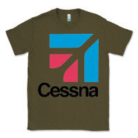Army Green cessnas Classic Tee - linhVisuals