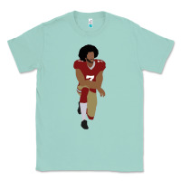 Seafoam colin kaepernick kneeling classic Classic Tee - linhVisuals