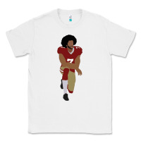 White colin kaepernick kneeling classic Classic Tee - linhVisuals