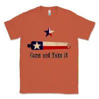 Copper come and take it   texas flag essential Classic Tee - linhVisuals