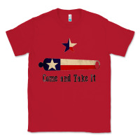 Red come and take it   texas flag essential Classic Tee - linhVisuals