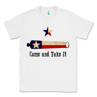 White come and take it   texas flag essential Classic Tee - linhVisuals