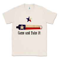 Natural come and take it   texas flag essential Classic Tee - linhVisuals