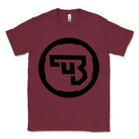 Burgundy cz Classic Tee - linhVisuals
