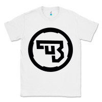 White cz Classic Tee - linhVisuals