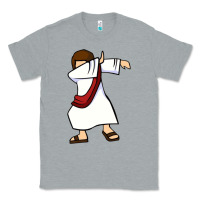 Heather Grey dabbing jesus christian dab dance Classic Tee - linhVisuals