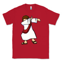 Red dabbing jesus christian dab dance Classic Tee - linhVisuals