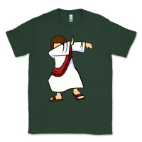 Sports Green dabbing jesus christian dab dance Classic Tee - linhVisuals