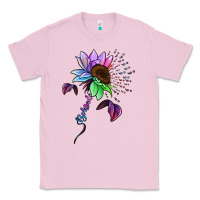 Bubblegum Pink Be Kind Autism Semicolon Classic Tee - Jasminsmagicworld