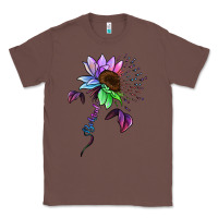Chestnut Be Kind Autism Semicolon Classic Tee - Jasminsmagicworld