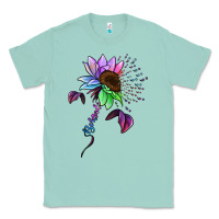 Seafoam Be Kind Autism Semicolon Classic Tee - Jasminsmagicworld