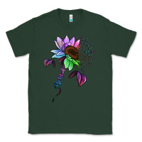 Sports Green Be Kind Autism Semicolon Classic Tee - Jasminsmagicworld