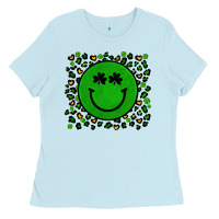 Baby Blue st patrick s day artiststas Ladies Tee - Artiststas