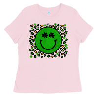 Bubblegum Pink st patrick s day artiststas Ladies Tee - Artiststas