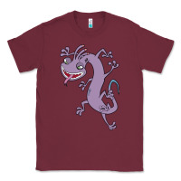 Burgundy randall monsters Classic Tee - linhVisuals