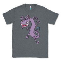 Charcoal Heather randall monsters Classic Tee - linhVisuals