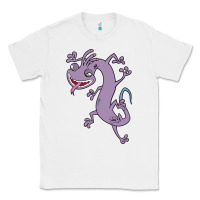 White randall monsters Classic Tee - linhVisuals