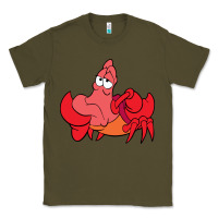 Army Green sebastian Classic Tee - linhVisuals