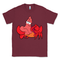 Burgundy sebastian Classic Tee - linhVisuals