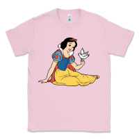 Bubblegum Pink snow white Classic Tee - linhVisuals