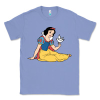 Colony Blue snow white Classic Tee - linhVisuals