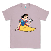 Lilac snow white Classic Tee - linhVisuals