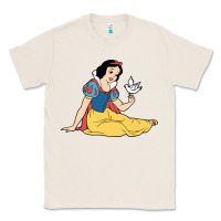 Natural snow white Classic Tee - linhVisuals