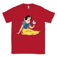 Red snow white Classic Tee - linhVisuals