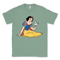 Sage snow white Classic Tee - linhVisuals