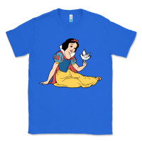 True Royal snow white Classic Tee - linhVisuals