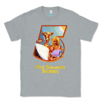 Heather Grey five 5 summer stories t shirt Classic Tee - linhVisuals