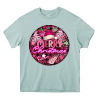 Arona pink merry christmas Heavy Core Tee - FaDigitalArtStudio