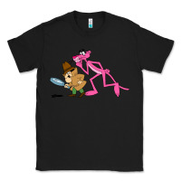Black the pink panther Classic Tee - linhVisuals