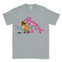 Heather Grey the pink panther Classic Tee - linhVisuals
