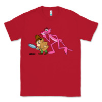 Red the pink panther Classic Tee - linhVisuals