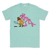 Seafoam the pink panther Classic Tee - linhVisuals