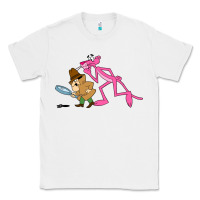 White the pink panther Classic Tee - linhVisuals