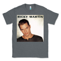 Charcoal Heather ricky martin   ricky martin Classic Tee - linhVisuals