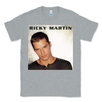 Heather Grey ricky martin   ricky martin Classic Tee - linhVisuals