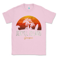 Bubblegum Pink jekyll island beach georgia ga palms vacation surf sundown tank top Classic Tee - linhVisuals